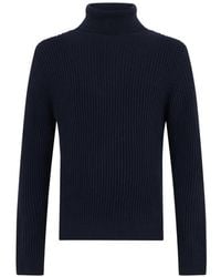 Slowear - Ribbed-Knit Roll-Neck Sweater - Lyst