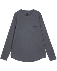 PAIGE - Patch-pocket Long-sleeve T-shirt - Lyst
