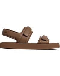 12 STOREEZ - Leather Sandals - Lyst