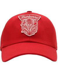 Burberry - Casquette Thistle Shield - Lyst