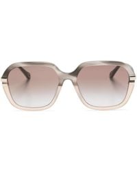 Chloé - Ombré-Effect Square-Frame Sunglasses - Lyst