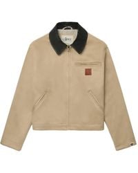 A Bathing Ape - Collared Logo-Patch Jacket - Lyst