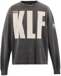 SAINT Mxxxxxx - T-Shirt Graphique À Manches Longues Klf - Lyst