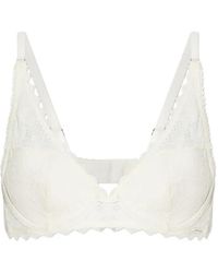 Emporio Armani - Floral Lace Bra - Lyst