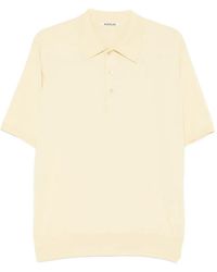 AURALEE - Short-Sleeve Polo Shirt - Lyst