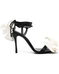 Magda Butrym - Sandali Con Applicazioni A Fiori 110Mm - Lyst