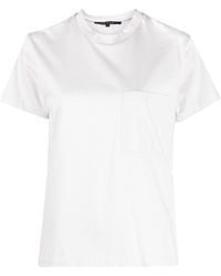 Sofie D'Hoore - T-shirt en coton à poche plaquée - Lyst