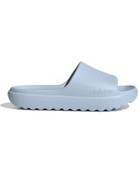 adidas - Adilette Lumia Platform Slides - Lyst