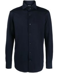 BOGGI - Long-Sleeve Button-Up Shirt - Lyst