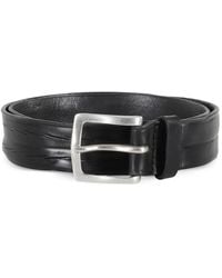 Orciani - Textured Leather Belt - Lyst