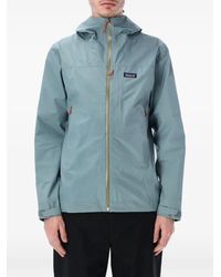 Patagonia - Logo-Patch Hooded Coat - Lyst