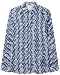 Paul Smith - Hemd Mit Zine Floral-Print - Lyst