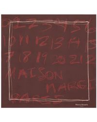Maison Margiela - Square Silk Scarf - Lyst