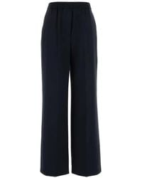 Weekend by Maxmara - Mallo Wool Trousers - Lyst