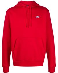 Nike - Embroidered Logo Hoodie - Lyst