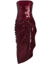 Cinq À Sept - Shea Sequinned Midi Dress - Lyst