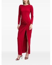 Fracomina - Robe Longue À Manches Longues - Lyst