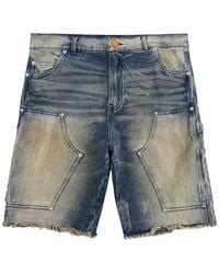 HELLSTAR - Faded Carpenter Shorts - Lyst