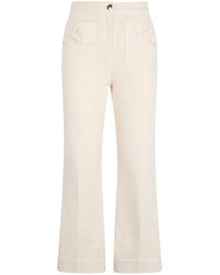 Liu Jo - Pressed-Crease Trousers - Lyst