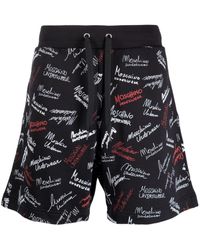 Moschino - Shorts Met Logoprint - Lyst