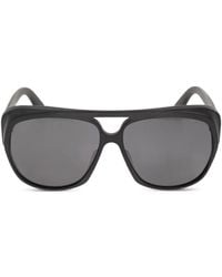 Tom Ford - T-Logo Pilot Sunglasses - Lyst