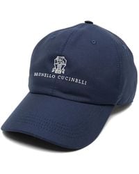 Brunello Cucinelli Hats in Blue for Men | Lyst