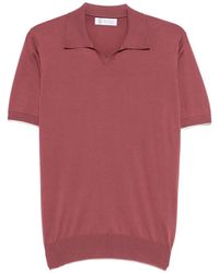 Brunello Cucinelli - T-Shirt Met V-Hals - Lyst