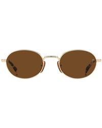 David Beckham - Round-Frame Sunglasses - Lyst