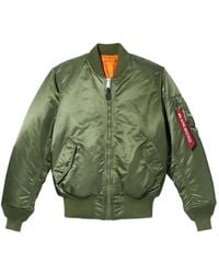Alpha Industries - Ma-1 Heritage Zip Bomber Jacket - Lyst