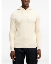 Guess - Logo-Lettering Hoodie - Lyst