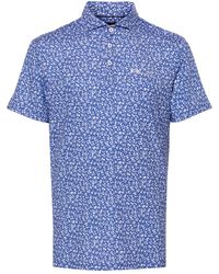 RLX Ralph Lauren - Floral-print Polo Shirt - Lyst