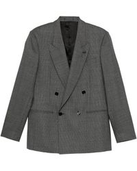 Lardini - Double-Breasted Blazer - Lyst