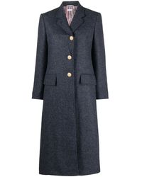 Thom Browne - Single-breasted Wool Coat - Lyst