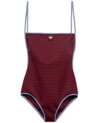 Prada - Interlock Jersey Badpak - Lyst