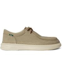 Polo Ralph Lauren - Lace-Up Moccasin-Stitched Shoes - Lyst