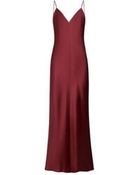 12 STOREEZ - Spaghetti-Strap Silk Dress - Lyst