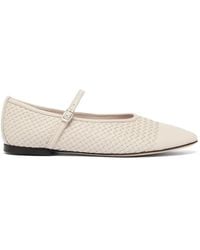 CAREL PARIS - Ballerines Tracy En Cuir Tressé - Lyst