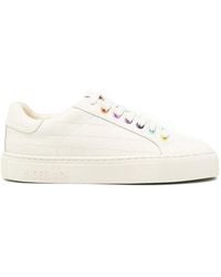 HIDE & JACK - Crocodile-Embossed Sneakers - Lyst