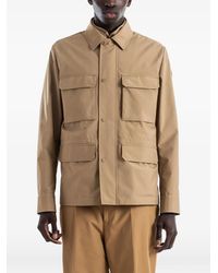 Moncler - Chaqueta Militar Exmoor Con Múltiples Bolsillos - Lyst