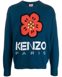 KENZO - Er Pullover mit `Boke Flower` Motiv - Lyst
