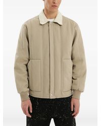 1989 STUDIO - Plumífero Con Cuello De Borrego - Lyst