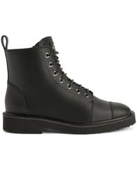 Giuseppe Zanotti - Thora Lace-Up Boots - Lyst