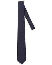 Corneliani - Polka-Dot Silk Tie - Lyst