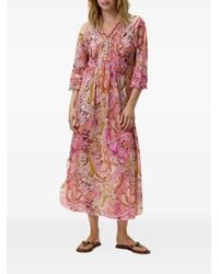 One Season - Poppy Midi Dress - Lyst