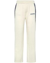 DSquared² - Logo-Embroidered Side-Stripe Track Pants - Lyst