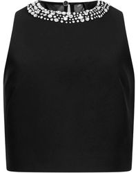 Liu Jo - Top mit Strass - Lyst