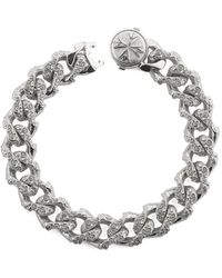 Emanuele Bicocchi - Flourish Curb-Chain Bracelet - Lyst