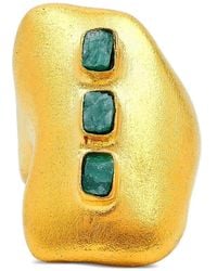 FENOMENA - Muzo Emerald Ring - Lyst