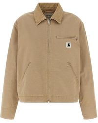 Carhartt - Logo-Patch Bomber Jacket - Lyst