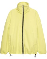 MSGM - Sudadera Con Cierre De Cremallera - Lyst